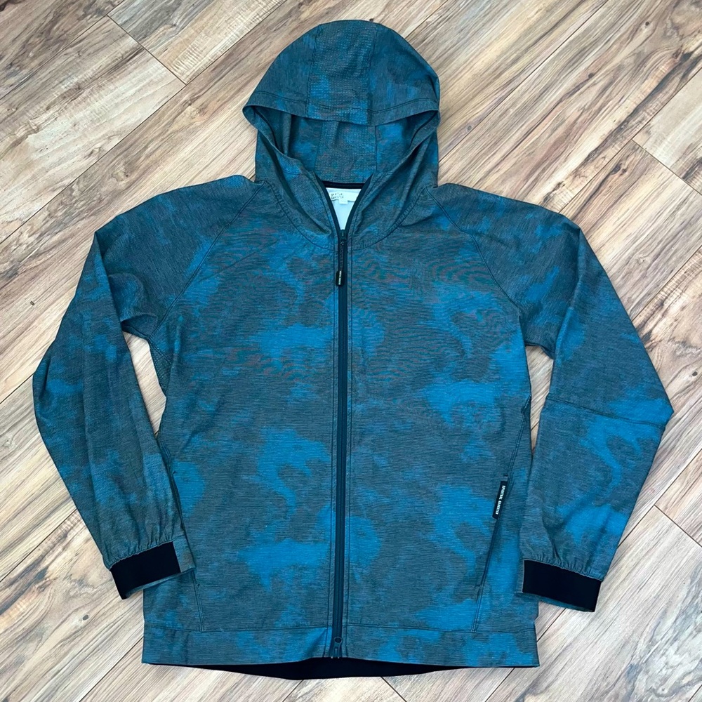 Spiritual Gangster Men’s Destination Anorak/Windbreaker/Hoodie Jacket size XL